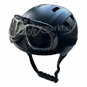 Solex Helm  - Zwart (53-60cm) Extra licht!