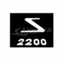 Sticker luchtfilterhuis 2200